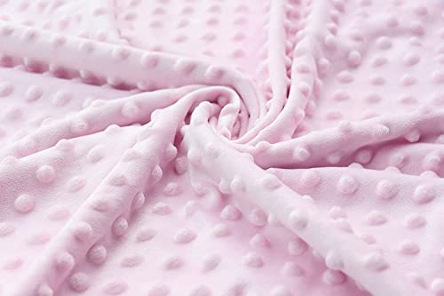 Soft Plush Minky Baby Blanket for Boys Girls Unisex with Print Animal Pattern Double Layer Dotted Backing Bed Throws for Baby Crib Receiving for Newborns (Unicorn)