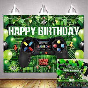 video game theme party backdrop video game happy birthday backdrop for game fans boys room wall decoration game party photograph background 7x5ft