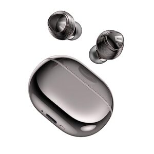 soundpeats engine4 wireless earbuds, hi-res bluetooth 5.3 earbuds with ldac, coaxial dual dynamic drivers for stereo sound, 70 ms low latency, dual device connection, total 43 hrs, ipx4, app control