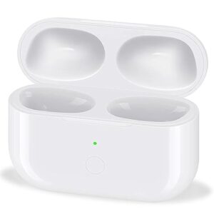 airpods pro charging case replacement only,airpod pro charger case with bluetooth pairing sync button,660 mah built-in battery,no air pods pro,cool white