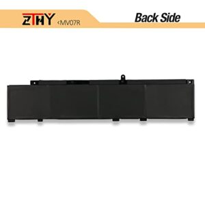 ZTHY MV07R Laptop Battery Replacement for Dell G3 15 3500 3590 3700 3790 G5 5500 5505 SE Series Notebook 72WGV 072WGV W5W19 0W5W19 JJRRD 0JJRRD PN1VN M4GWP 266J9 68Wh 15.2V 4250mAh 4-Cell