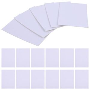 exceart pre-cut picture mat 20pcs white picture mat pre cut display photo frame mat cutting mat board for photo picture artwork opening mat
