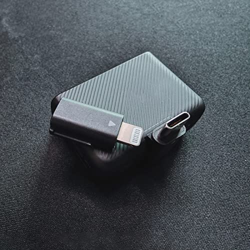 INSYOO Original for DJI Mic - Smartphone Adapter iOS Connects Mic to Your Smartphone (for Lightning Connector)