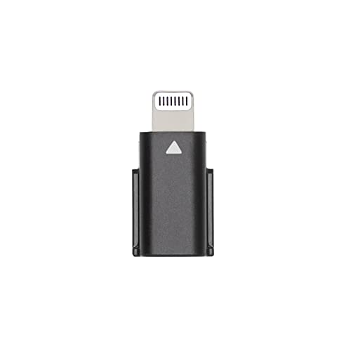 INSYOO Original for DJI Mic - Smartphone Adapter iOS Connects Mic to Your Smartphone (for Lightning Connector)