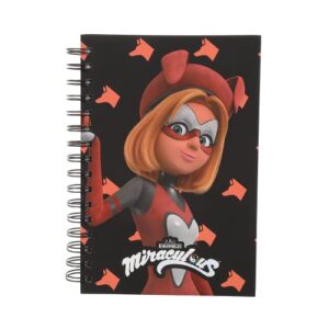 zag store - miraculous ladybug - heroes notebook miss hound