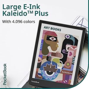 PocketBook InkPad Color 2 E-Book Reader | Enhanced 7.8'' Color E-Paper E-Ink Screen | Eye-Friendly E-Reader for Comics | SMARTlight | Audiobooks & Text-to-Speech | Bluetooth® & Built-in Speaker