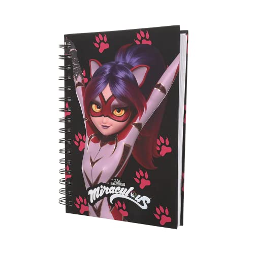 ZAG STORE - Miraculous Ladybug -Super Heroes Notebook Purple Tigress