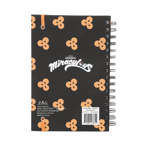 ZAG STORE - Miraculous Ladybug -Super Heroes Notebook King Monkey