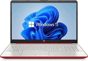 hp 15.6in laptop (intel pentium quad-core n5000, 8gb hugo tech mart ram, 128gb ssd, hdmi, wifi, bluetooth, hd webcam, windows 11 s) (renewed)