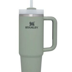 STANLEY The Quencher H2.0 FlowState Tumbler (Soft Matte) | 30 OZ Bay Leaf