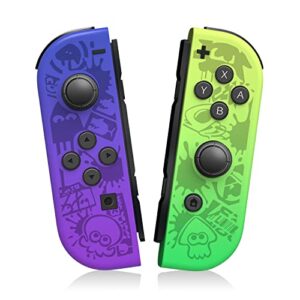 joycon controller for switch,wireless game switch controller support motion control/dual vibration（pb）