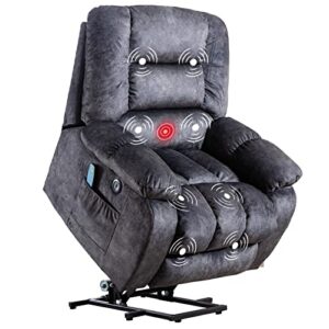 phoenix home power chair lift recliner, grey