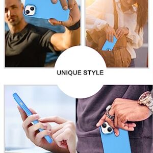 BENTOBEN iPhone 13 Mini Case, iPhone 13 Mini Phone Case, Slim Fit Liquid Silicone Soft Gel Rubber Anti-Scratch Shockproof Phone Cover with Microfiber Lining for iPhone 13 Mini 5.4", Blue