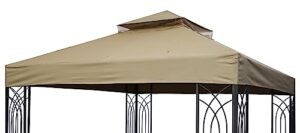 scocanopy 8'x8' gazebo replacement top for model l-gz385pst a101003000