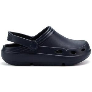 welltree Women's Garden Shoes Clogs Recovery Slide Sandals,Navy,US 10