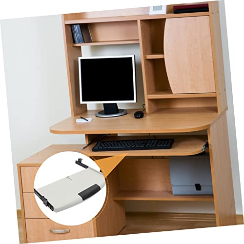 Tofficu 1pc Computer Keyboard Case Desk Keyboard Tray Computer Holder for Desk Computer Keyboard Tray Under Table Pen Tray Under Table Box Keyboard Storage Tray Desk Organizer Foshan