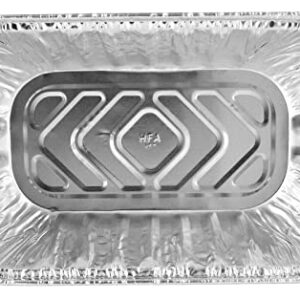 JHUS 50 Pcs1 lb. Aluminum Foil Mini-Loaf/Bread Pan - Disposable Tins Bakingpan Bread pans Baking sheet Baking supplies Cake pan Baking pan Kitchen set Bread pan Baking pans set Baking set Loaf p