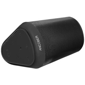 Wireless Bluetooth Speaker, Portable Speaker 15W Stereo Sound with Multi LED Light Dynamic Modes, IPX4 Waterproof Bluetooth Speakers, BT5.3, TWS Surround Pairing, Lightweight for Party Outdoor Camping