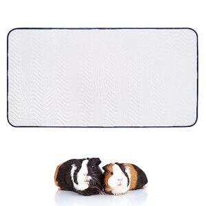 guinea pig cage liners,washable guinea pig liner for 2x3 c&c cages,soft & thick,fleece cage liners great for guinea pigs, puppy,hedgehogs, chinchillas, ferrets, bunnies