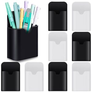 jetec 8 pcs magnetic pen marker holders dry erase magnetic pen pencil holder organizer home office supplies for refrigerator whiteboard locker