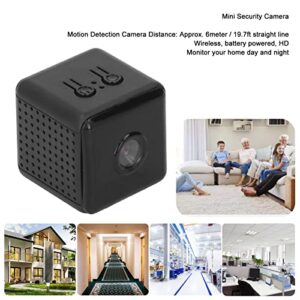 Mini Security Camera, Clear Video Quality Battery Powered HD 1080P Security Camera with Support for Indoor Outdoor