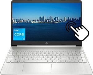 hp newest 15.6" hd touchscreen laptop, intel core i3-1115g4(beat i5-1035g4), 8gb ram, 512gb nvme ssd, fast charge, camera, fullsize keyboard, wifi, hdmi, usb-a&c, win 11 home s, cue accessories