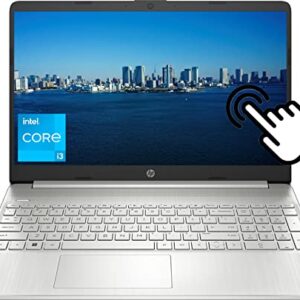 HP Newest 15.6" HD Touchscreen Laptop, Intel Core i3-1115G4(Beat i5-1035G4), 8GB RAM, 512GB NVMe SSD, Fast Charge, Camera, Fullsize Keyboard, WiFi, HDMI, USB-A&C, Win 11 Home S, CUE Accessories