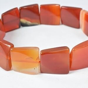 Carnelian Stone Square Beads Size 18x18mm Gemstone Beads Beads, Gemstones, Square Beads, Carnelian