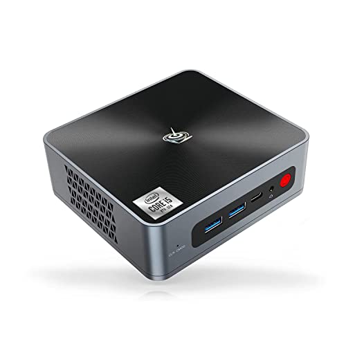 Beelink SEi8 Mini PC,8th Generation Intel Core i5-8259U(4C/8T,up to 3.8GHz),Mini Computer with 16GB DDR4 RAM/1TB SSD,Supports 4K Dual HDMI Display/USB3.0/WiFi5/BT5.0/Auto Power On/for Home/Office