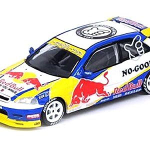 Inno Models Civic Type-R (EK9) RHD (Right Hand Drive) No Good Racing Livery 1/64 Diecast Model Car IN64-EK9-JDM14