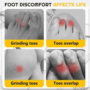 10PCS Silicone Anti-Friction Toe Protector, 2023 New Silicone Breathable Toe Covers, Soft Clear Silicone Little Toe Sleeve Protectors Caps Guards for Men Women