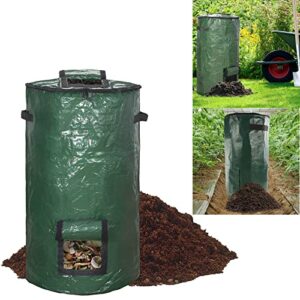 compost bin reusable yard waste bags outdoor compost bin bags for garden yard 34 gallon