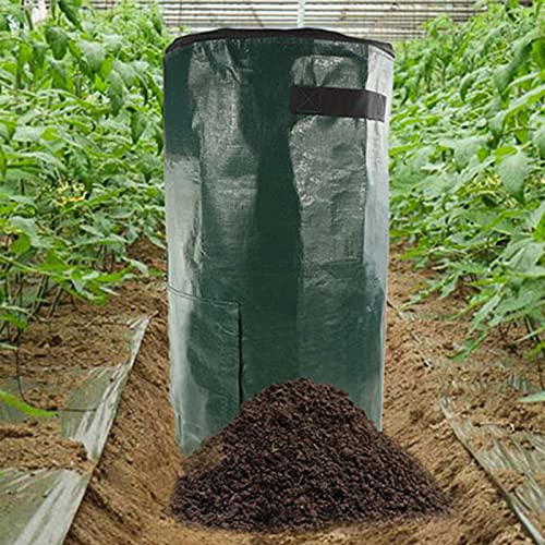 Compost Bin Reusable Yard Waste Bags Outdoor Compost Bin Bags for Garden Yard 34 Gallon