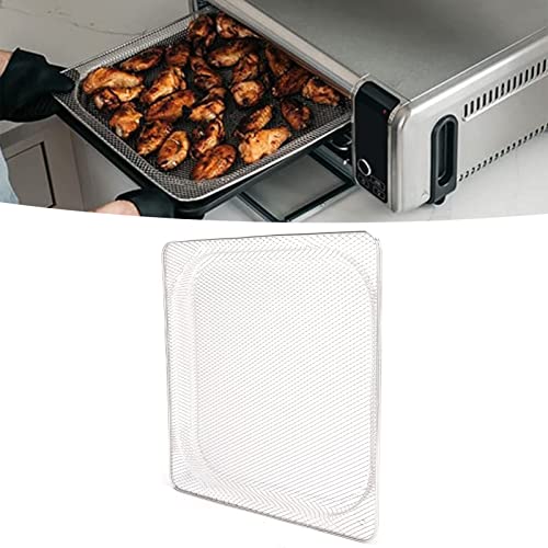 Yctze Oven Grill Rack, Chef Baking Sheets Stainless Steel Toaster Oven Grill Rack Cooling Rack Set Oven Crisp Baking Tray for Baking Cooking Roasting Oven Use