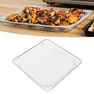 Yctze Oven Grill Rack, Chef Baking Sheets Stainless Steel Toaster Oven Grill Rack Cooling Rack Set Oven Crisp Baking Tray for Baking Cooking Roasting Oven Use