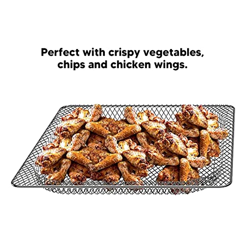 Yctze Oven Grill Rack, Chef Baking Sheets Stainless Steel Toaster Oven Grill Rack Cooling Rack Set Oven Crisp Baking Tray for Baking Cooking Roasting Oven Use