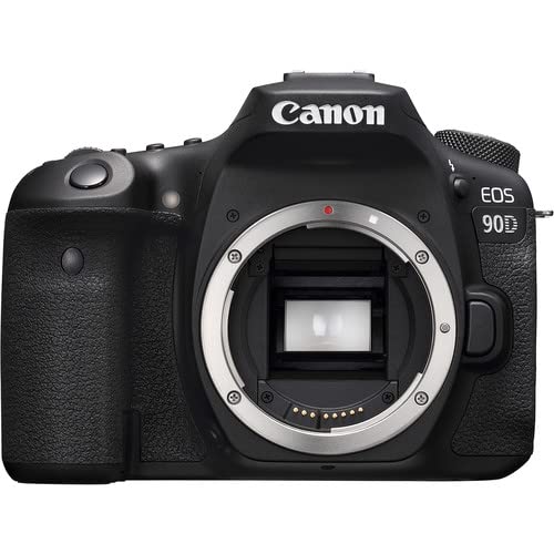 Canon EOS 90D Digital SLR Camera (Body Only) Enhanced with Professional Accessory Bundle - Includes 14 Items
