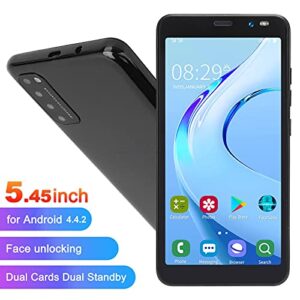 LANDVO Rino4 Pro 5.45in Face Unlock Dual Cards Dual Standby Smartphone 512MB+4GB Redmi Note 11 Pro (Black)