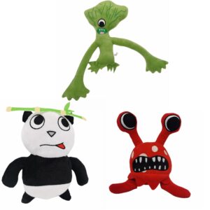 RUYOMS Garten of Banban Plush, 6Pcs Garten of Ban Ban Plush Monster for Kids, Garten of Banban Plushies Toy for Kids Fans Gift (6PCS-B)