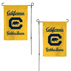 university of california berkeley garden flag golden bears cal uc banner 100% polyester (design j)