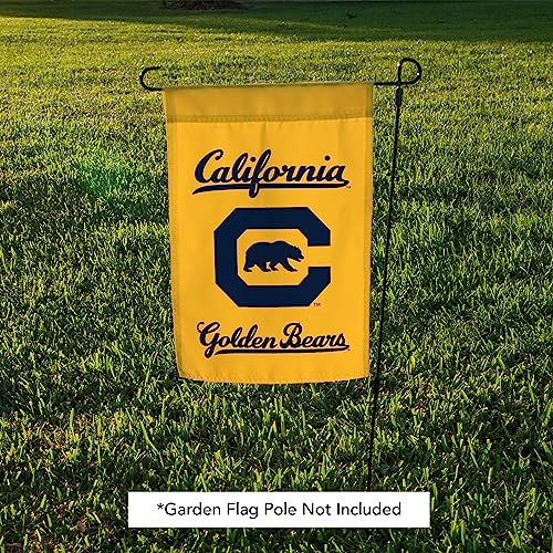 University of California Berkeley Garden Flag Golden Bears Cal UC Banner 100% Polyester (Design J)