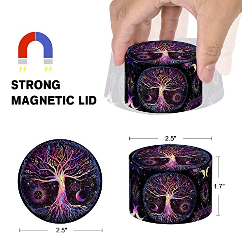 PJTTU Spice Grinder 2.5 inch Tree of Life Grinder (Multicolored)