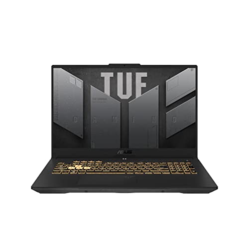 ASUS TUF Gaming A17 (2023) Gaming Laptop, 17.3” FHD 144Hz Display, GeForce RTX 4060, AMD Ryzen 7 7735HS, 16GB DDR5, 1TB PCIe 4.0 SSD, Wi-Fi 6, Windows 11, FA707NV-ES74