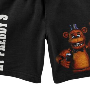 Bioworld Five Nights At Freddy's Freddy Fazbear Boy's Short Sleeve Shirt & Lounge Shorts Combo Set-XXL