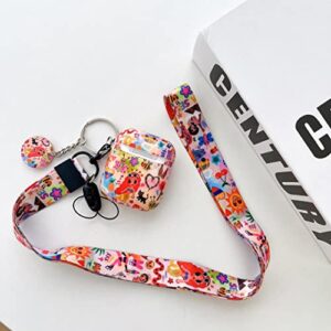 Cute Cartoon Character Airpod 1/2 Case,MAÑANA SERÁ Bonito Headphone,Fashion Cool Cartoon Design Pattern Skin,Ideal for Super Fans and Fanatics (Karol G)