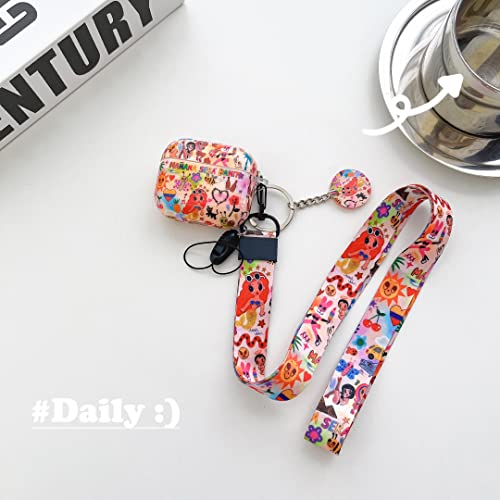 Cute Cartoon Character Airpod 3rd Generation Cases,MAÑANA SERÁ Bonito Headphone,Fashion Cool Cartoon Design Pattern Skin,Ideal for Super Fans and Fanatics (Karol G)