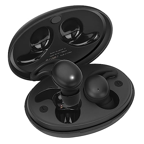 REMCCI Wireless Sleep Earbuds Headphones Bluetooth 5.3 Strengthen Noise Cancelling,Block External Noise,Touch Control Comfortable Silicone Material