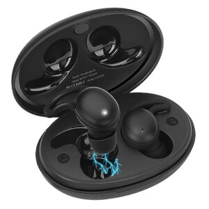 REMCCI Wireless Sleep Earbuds Headphones Bluetooth 5.3 Strengthen Noise Cancelling,Block External Noise,Touch Control Comfortable Silicone Material