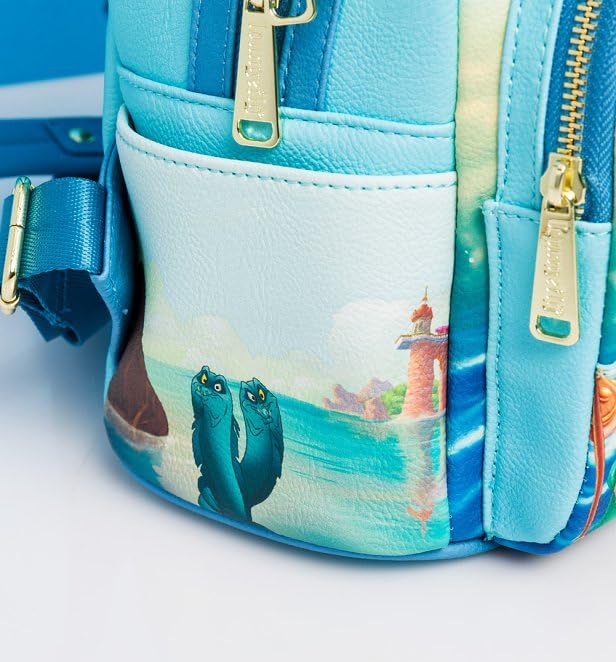Loungefly Disney The Little Mermaid Ariel Scene Womens Double Strap Shoulder Bag Purse