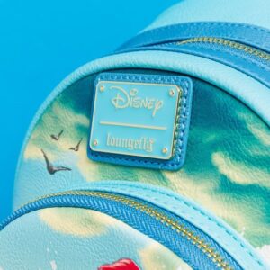 Loungefly Disney The Little Mermaid Ariel Scene Womens Double Strap Shoulder Bag Purse